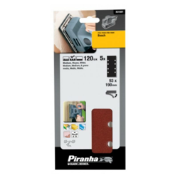 Bosch Piranha - Fogli Velcro Bosch Forati Grana 120 precio