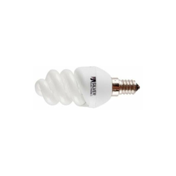 Silver Sanz - 101612-Lampada bassa a risparmio mini full a spirale, 15W E-14 L.Ca en oferta