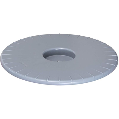 Carrello per Piante ULTRAFLAT Ã? 30 x 2,5 cm I Carrello per Fiori per Interni I Portavaso Ultra Sottile in plastica ABS, Grigio Argento,