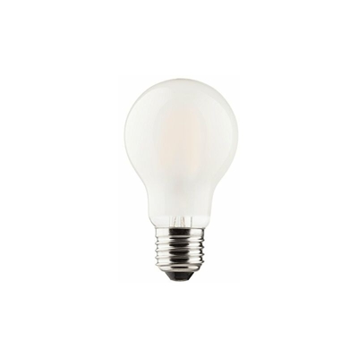 Mueller luce LED lampadina forma Filament, Vetro, opaco, E27, 6 wattsW, 230 voltsV