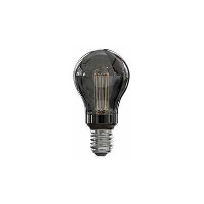 Calex - Lampadina LED in fibra di vetro A60, 220-240 V, 3,5 W, 40 lm, 2000 K, titanio E27, dimmerabile