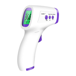 Termometro anteriore, termometro a infrarossi medico, termometro a contatto, schermo LCD, funzione di memoria, termometro per bambini, bebe, adulto características