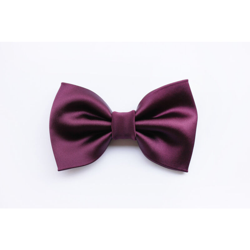 un Papillon in satin lucido realizzato a mano - Colore Viola en oferta