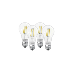 Lampada LED Smart+, tecnologia Bluetooth, Filament Classic, E27, bianco caldo, 2700 K, sostituisce lampadine da 60 W, controllabili con Alexa, Google características