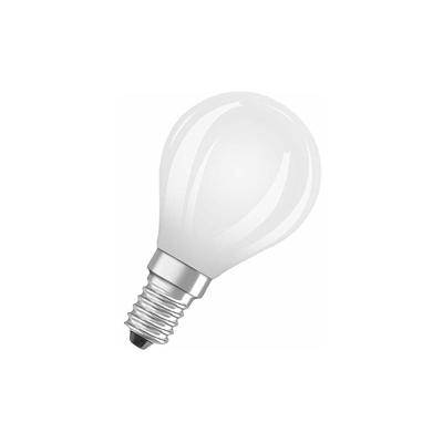 Sfera Lampadine LED, 4.5 W Equivalenti 40 W, Attacco E14, Luce Calda 2700K, Confezione da 10 Pezzi - Osram