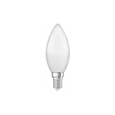 LED STAR CLASSIC B Pacco da 10 x Lampadina LED, Attacco: E14, Bianco Freddo, 6500 K, 4 W, Equivalenti a 40 W, LED Retrofit CLASSIC P, Opaco, Taglia