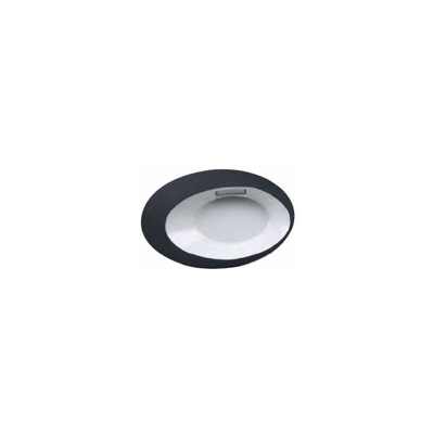 F-Bright Applique LED, 6 W, Nero