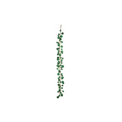 RIF. 28526 Ghirlanda di Palline opache/Lucide Verde con 30 luci (Senza batterie) 180 cm. 1 Pezzo, PVC/LED, Taglia Unica. - Eurocinsa en oferta