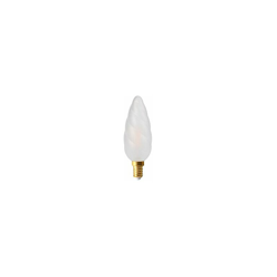 Girard Sudron 713202-LED - Lampadina a filamento LED a candela Geant Torsadee, 50 mm, attacco E14, luce bianca calda, 300 lumen, dimmerabile, 4 W, precio