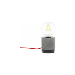 XDLAPCYCLOCR, lampada da tavolo a LED decorativa industriale, 60 W, colore: rosso - Xanlite precio