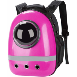 Zaino porta capsule portatile per animali domestici Borsa da trasporto a bolle trasparente per cuccioli di cane gatto Piccoli animali domestici características