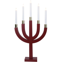 Star, Candelabro Decorativo a 5 luci, in Legno/Metallo precio