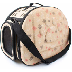 Borsa da trasporto Cane Gatto Coniglio Traspirante Smontabile Lavabile Pieghevole Oxford (Beige) - Litzee precio