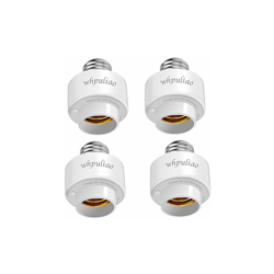 Smart Socket E27 WiFi Adattatore Lampadina, Intelligent Portalampada Controllo Vocale Pianificazioni Timer Smart Telecomando Lampadine Socket, en oferta