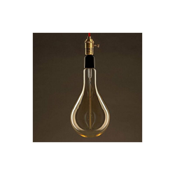 Homemania HOMDL-AM0161 Lampadina New Jersey, Per Lampada, Lampadario, Sfera, Globo, Bulbo, Trasparente in Rame, Metallo, Vetro, Carbonio, 16.5 x 16.5 en oferta