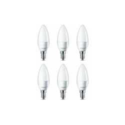 Lampadina a LED E14, luce bianca calda, 7 Watt, sostituisce lampadine alogene da 70 Watt, E14, SES, intensitÃ non regolabile, confezione da 6 pezzi precio