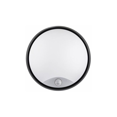 Luceco LED Lampada da Parete, Faretti IP44 Impermeabile, Rotonda Illuminazione Sensori Movimento, Luce da Esterno Per Giardino