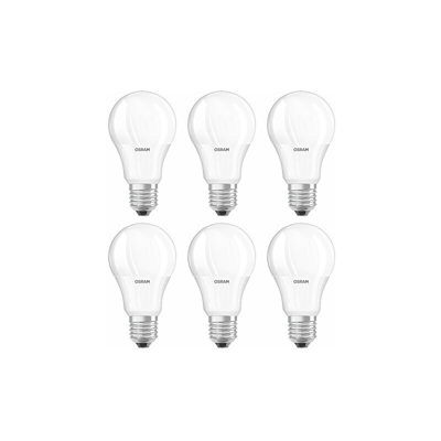 Osram LED Star Classic A CW E27 Bli, 5.5 W, Smerigliata, 5.5W sostituzione per 40 W, 6 unitÃ