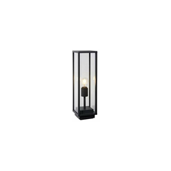 Lucide ClaireÂ â??Â Lampada da parete esternaÂ â??Â IP54Â â??Â Nero, Vetro, nero, E27 15 wattsW 230 voltsV en oferta