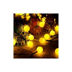 catena luminosa a energia solare, 7 m, 50 LED, per esterni, 8 modalitÃ , impermeabile, per giardino, balcone, terrazza, matrimoni, feste, ecc. precio