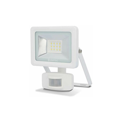 Faretto LED con sensore di movimento, 10 Watt, 800 Lumen, IP44, bianco precio