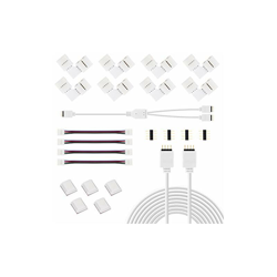 Set di accessori per strisce LED RGB 5050 a 4 pin, connettore per strisce LED, distributore per strisce LED, prolunga per striscia LED, connettore precio
