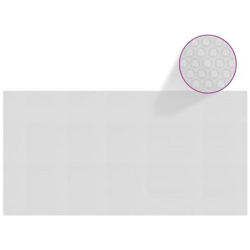Pellicola Galleggiante Solare Pe Piscina 1200x600 Cm Grigia en oferta