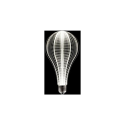 In The Loop Lampada Decorativa 3D Plexiglass Attacco E27 Sunny Earth LED 2W Trasparente en oferta