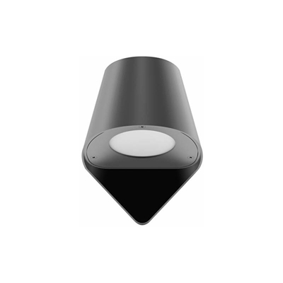 VOM069311 VOM069311- Applique per esterni, modello Oia-IP44-GU10 non incluso, colore: Grigio - Voltman