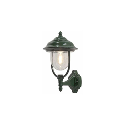 Konstsmide - Konst Smide 7223-600 Parma - Lampada da Parete, BxPxA 24x26x43 cm, 1 x 75 W, IP43, Colore: Verde/Alluminio características