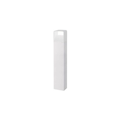 Doninni - Lampada a stelo a LED per esterni, 1 luce, in alluminio, plastica, IP44, colore: Bianco - Eglo