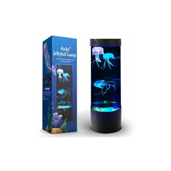 Fantasy - Lampada a forma di meduse da 14 pollici, LED Jellyfish, lampada per acquario, luce notturna, lampada da tavolo rotonda, giocattolo características