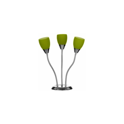 Premier PREM-2501331 Lampada da Tavolo, Vetro/Marmo/Acciaio, Verde en oferta