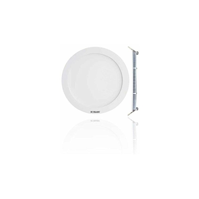 ledpanel6fb Pannello da incasso, 6Â W, bianco - Roblan