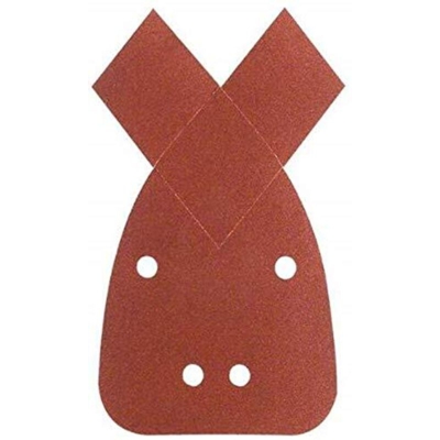 BOSCH - 5 FOGLI DI LEVIGATURA PER LEVIGATRICE MULTIFUNZIONALE - 95x135MM, G80, 4 FORI