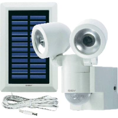 GEV 841 Duo - Riflettore LED ad energia Solare, 130° LPL