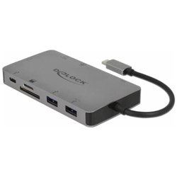 87735 replicatore di porte e docking station per notebook Cablato USB 3.0 (3.1 Gen 1) Type-C Grigio características