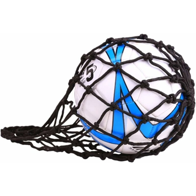 Borsa in rete LITZEE per calcio, rugby, pallacanestro o pallavolo in nylon ideale per trasportare il tuo pallone da calcio