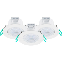 Sylvania - Faretto LED da incasso â?? Faretto LED â?? Faretto da incasso LED â?? Faretto LED interno incasso â?? Led Spot â?? Led incasso â?? Set di características