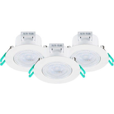 Sylvania - Faretto LED da incasso â?? Faretto LED â?? Faretto da incasso LED â?? Faretto LED interno incasso â?? Led Spot â?? Led incasso â?? Set di