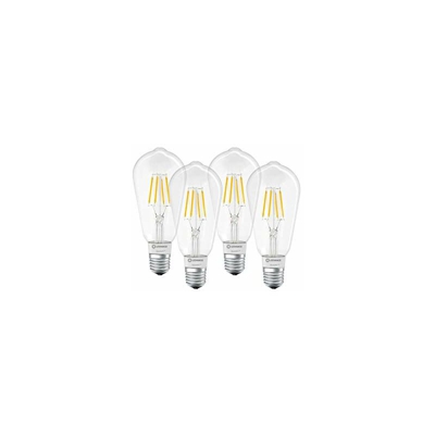 Lampada LED Smart con tecnologia Bluetooth, attacco E27, dimmerabile, bianco caldo, 2700 K, controllabile con Alexa, Google e Apple, SMART+ BT,