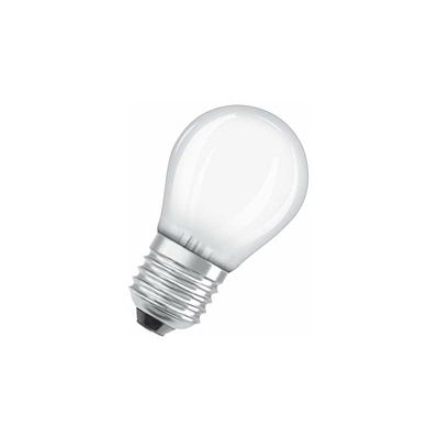 OSRAM Sfera Lampadine LED, 4 W Equivalenti 40 W, Attacco E27, Luce Calda 2700K, Confezione da 10 Pezzi