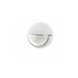Plafoniera Esterno Circolare Con Visiera Bianco 60W E27 precio