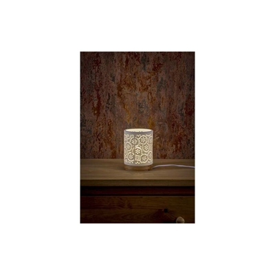 30030 Lampada in Porcellana, Colori, Grande - HGD