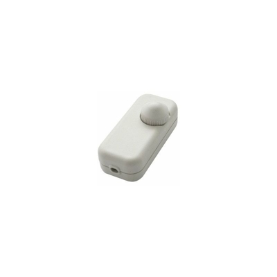 regolatore di luce da tavolo, 220 V, da 5Â â??Â 100Â W; per lampadine a filamento e LED regolabili. colore bianco, protetto contro surriscaldamento,