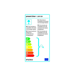 LM1129 LAMPADA DA TAVOLO Z OTTONE SATINATO - Leitmotiv en oferta