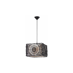 42848Â â??Â Lampada a sospensione, colore: caffÃ¨ scuro - Interfan precio