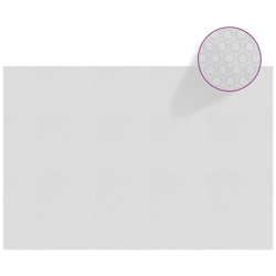 Pellicola Galleggiante Solare Pe Piscina 600x400 Cm Grigia características