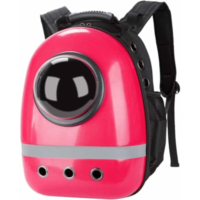 Zaino porta capsule portatile per animali domestici Borsa da trasporto a bolle trasparente per cuccioli di cane gatto Piccoli animali domestici