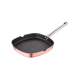 Fluo Bistecchiera Ad Induzione 28x28 Rose' Gold Accessori Per Cucina características